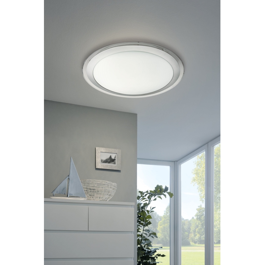Eglo - LED RGBW Dimmable φωτιστικό οροφής COMPETA-C LED/17W/230V + τηλεχειριστήριο