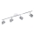 Eglo 96837 - Φως σποτ LED MONCALVIO 1 4xGU10/5W/230V