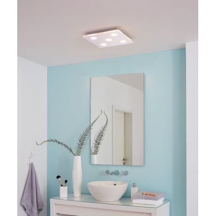 Eglo - Φως οροφής μπάνιου LED 5xLED/4,5W/230V IP44