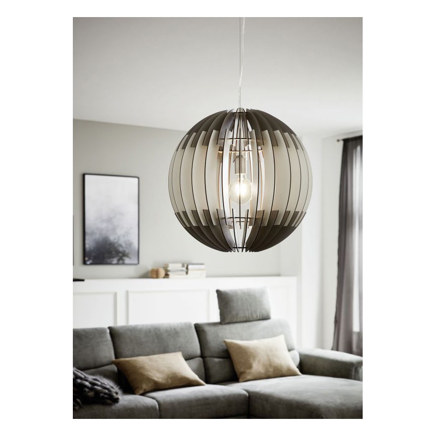 Eglo 96973 - Πολύφωτο σε σχοινί OLMERO 1xE27/60W/230V