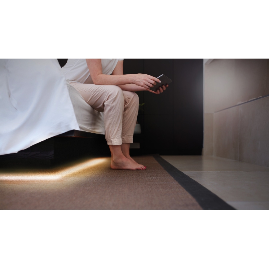 Eglo - ΣΕΤ 2x LED Ταινία με αισθητήρα κίνησης 2xLED/36x0,1W/230V 2,4m