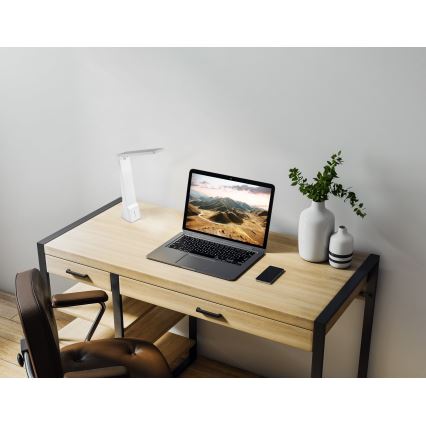 Eglo - Ρυθμιζόμενο επιτραπέζιο φωτιστικό LED/1,8W/230V λευκό