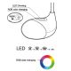 Eglo - Επιτραπέζια λάμπα dimmer LED 1xLED/2,2W+0,3W/230V RGB