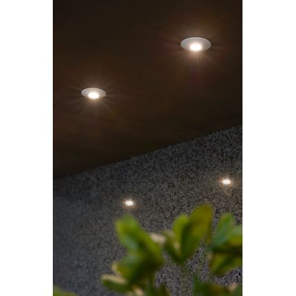 Eglo - Κρεμαστό φως οροφής μπάνιου LED 3xLED/1W/230V IP44