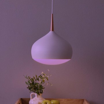 Eglo 97087 - Ρυθμιζόμενο κρεμαστό φωτιστικό LED RGBW COMBA-C 1xLED/18W/230V