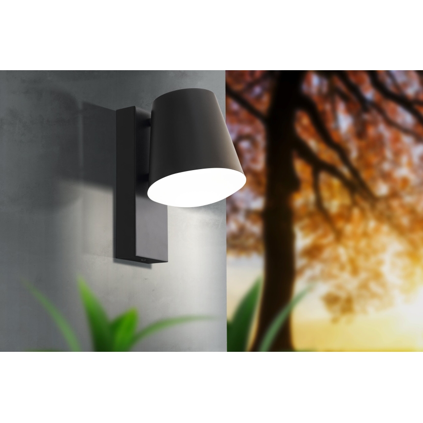 Eglo - Φως τοίχου εξωτερικού χώρου 1xE27/10W/230V IP44