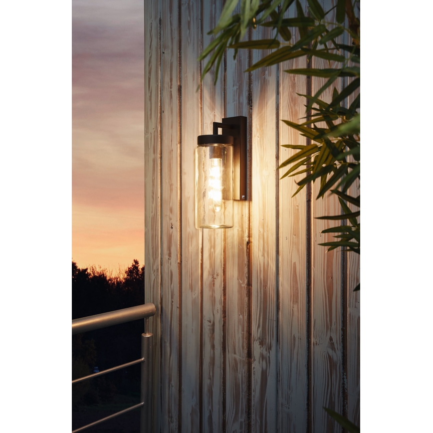 Eglo - Φως τοίχου εξωτερικού χώρου 1xE27/60W/230V IP44
