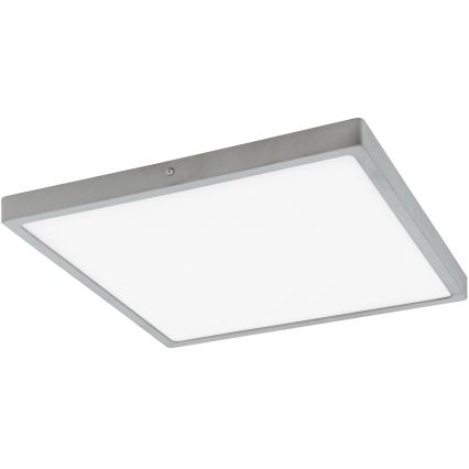 Eglo - Φως οροφής LED 1xLED/25W/230V ασήμι γωνιακός