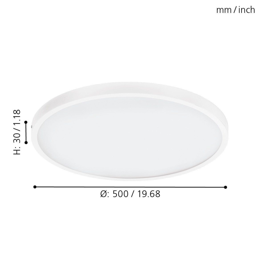 Eglo - Φως οροφής dimmer LED 1xLED/25W/230V
