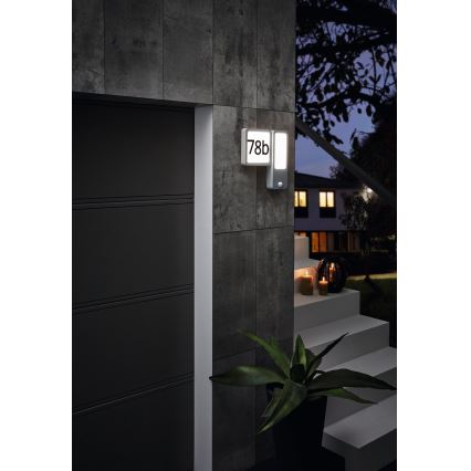 Eglo - Επιτοίχιο εξωτερικό φωτιστικό 2xLED/2,7W + LED/3,6W/230V IP44