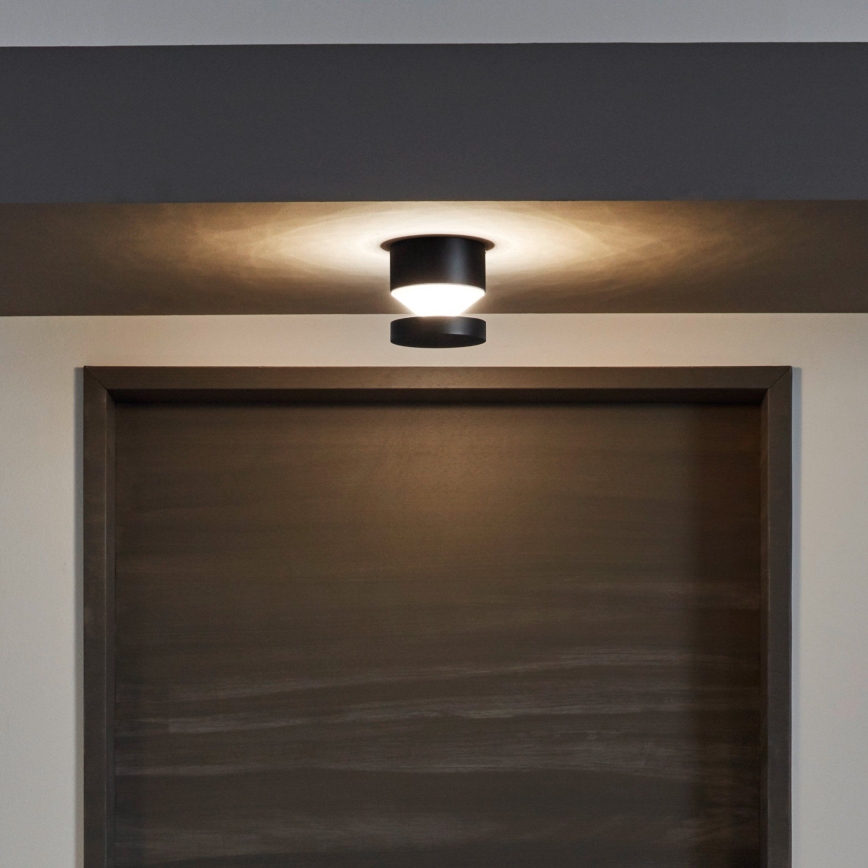 Eglo - LED εξωτερικό επιτοίχιο φωτιστικό LED/11W/230V μαύρο IP44