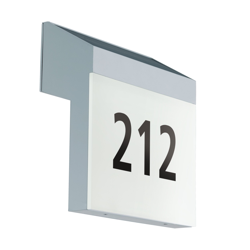 Eglo - Ηλιακό αριθμητικό πινακίδα LED/2W/3,7V 2000 mAh IP44