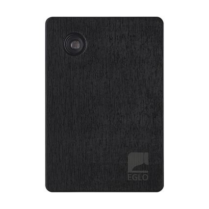 Eglo - Αισθητήρας σούρουπου 2-100 lux μαύρο IP44