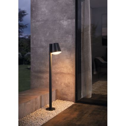 Eglo - LED Ρυθμιζόμενος εξωτερικός φωτισμός CALDIERO-C 1xE27/9W/230V ανθρακί IP44