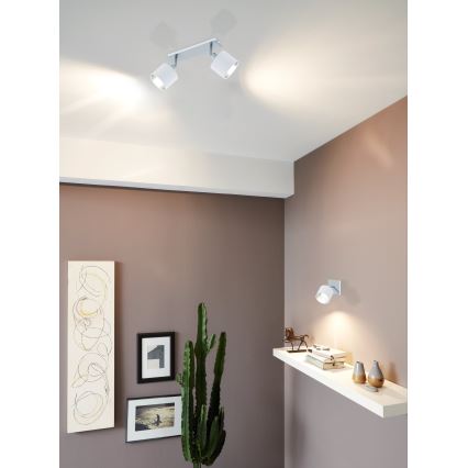 Eglo - Φωτιστικό σποτ 2xE14/10W/230V