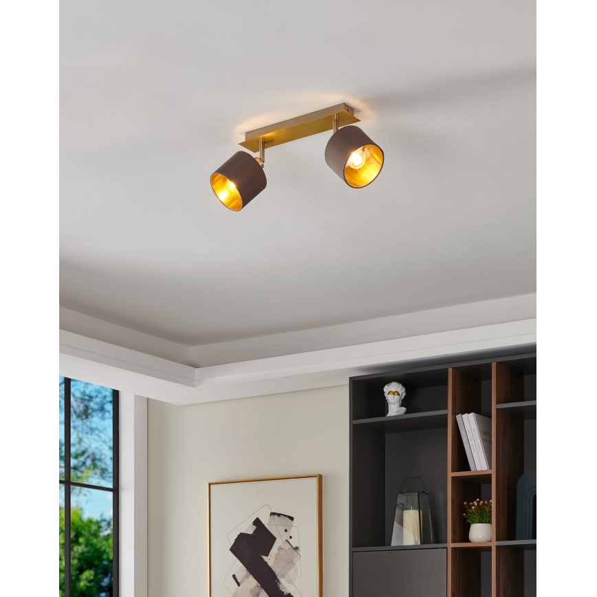 Eglo - Φωτιστικό σποτ 2xE14/10W/230V