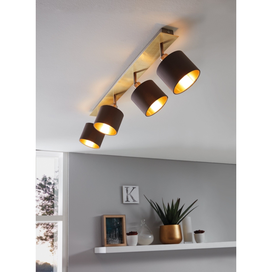 Eglo - Φωτιστικό σποτ 4xE14/10W/230V