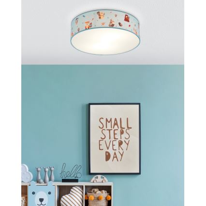 Eglo - Παιδικό φωτιστικό οροφής 2xE27/40W/230V