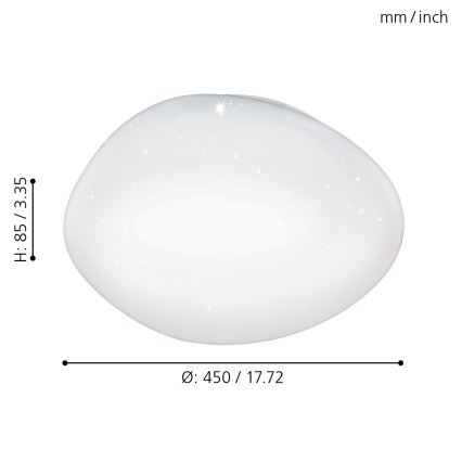 Eglo - Φως οροφής dimmer LED LED/21W/230V