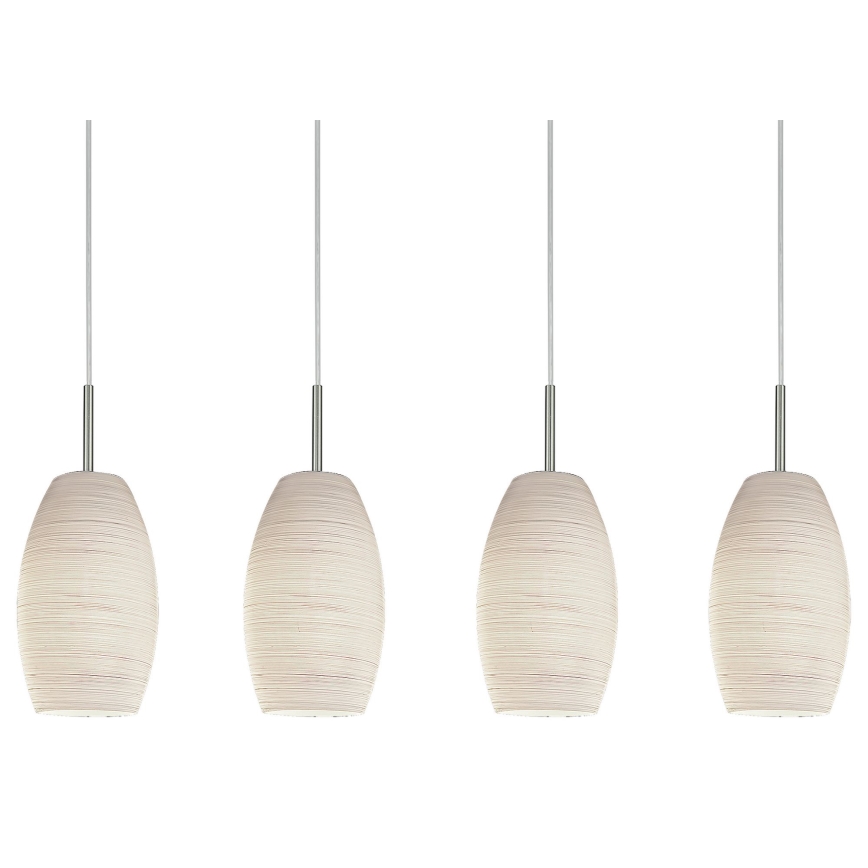 Eglo - Πολύφωτο σε σχοινί 4xE27/40W/230V