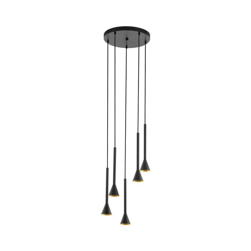 Eglo - Πολύφωτο LED σε σχοινί 5xGU10/5W/230V
