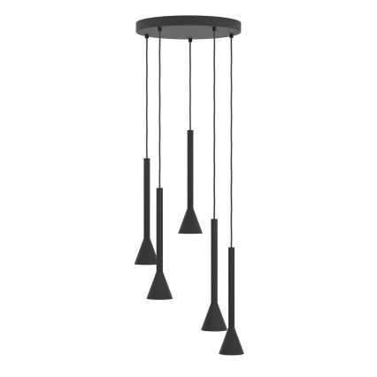 Eglo - Πολύφωτο LED σε σχοινί 5xGU10/5W/230V