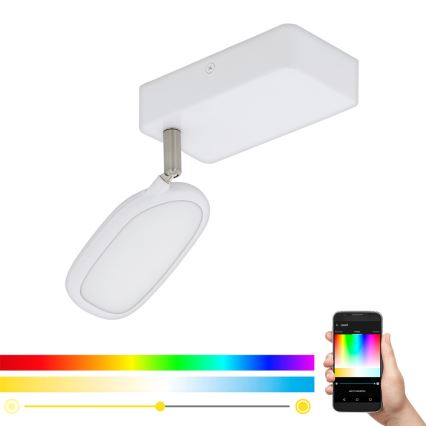 Eglo - LED RGB Σποτ φωτιστικό PALOMBARE-C 1xLED/5W/230V