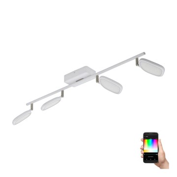 Eglo 97694 - LED RGB Σποτ φωτιστικό PALOMBARE-C 4xLED/5W/230V