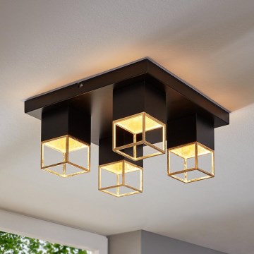 Eglo 97731 - LED Επικαθήμενο φωτιστικό οροφής MONTEBALDO 4xGU10/5W/230V