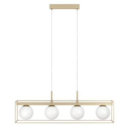 Eglo - Πολύφωτο σε σχοινί 4xE14/40W/230V