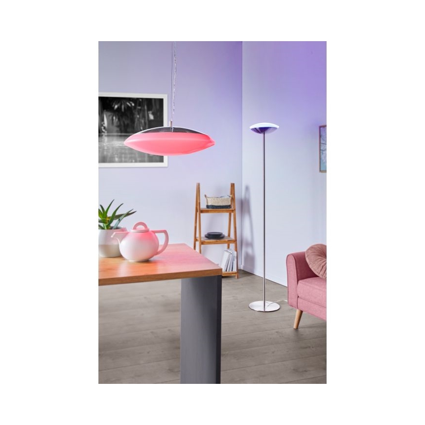 Eglo 97812 - RGB LED κρεμαστό φωτιστικό με καλώδιο, ρυθμιζόμενης έντασης FRATTINA-C LED/27W/230V