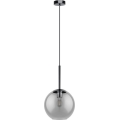 Eglo 97847 - Κρεμαστό φωτιστικό με καλώδιο TINDARI 1xE27/28W/230V μαύρο/καπνιστό