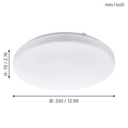 Eglo - Φωτιστικό οροφής LED LED/14,6W/230V