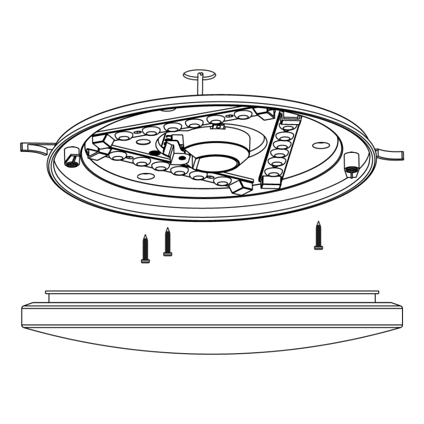 Eglo - Φως οροφής LED LED/11,5W/230V