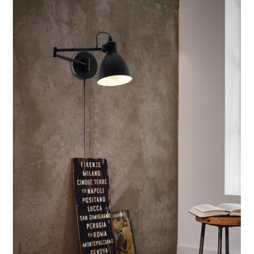 Eglo - Φως τοίχου 1xE27/10W/230V