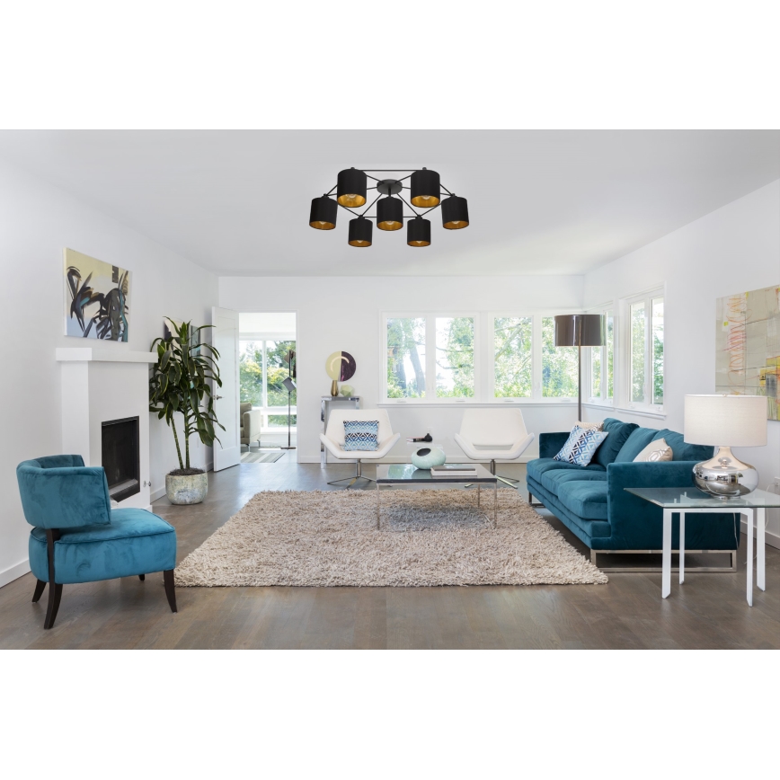 Eglo - Συνδεδεμένο πολύφωτο 7xE27/40W/230V