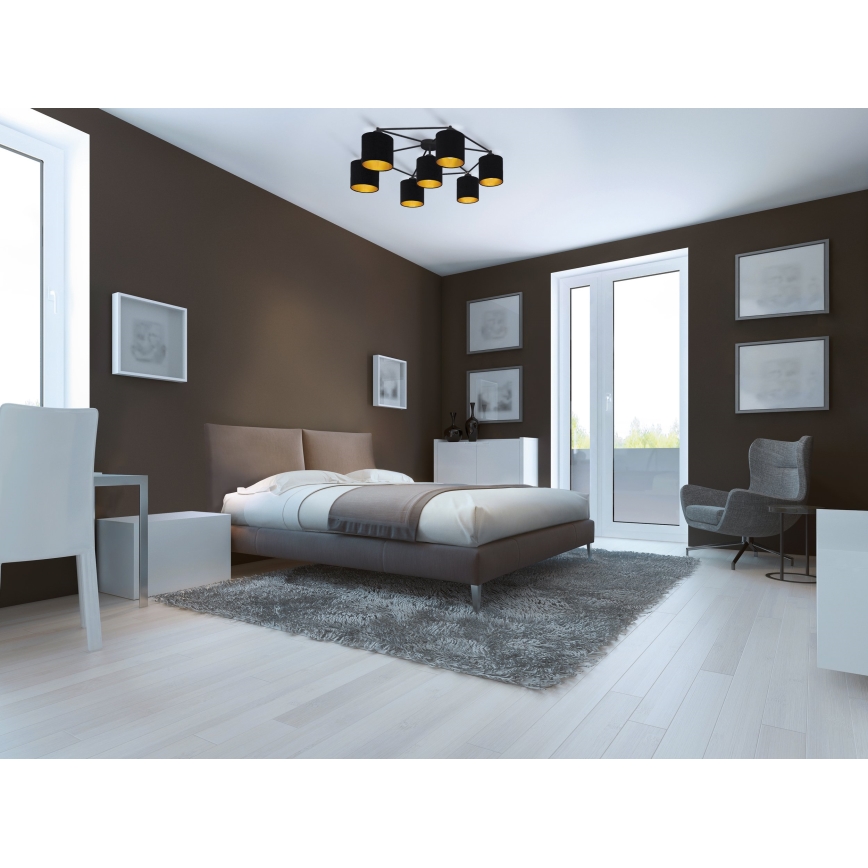 Eglo - Συνδεδεμένο πολύφωτο 7xE27/40W/230V