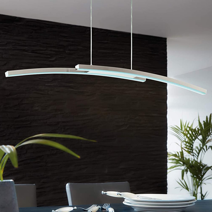 Eglo 97911 - LED RGB ρυθμιζόμενο κρεμαστό φωτιστικό με καλώδιο FRAIOLI-C LED/34W/230V