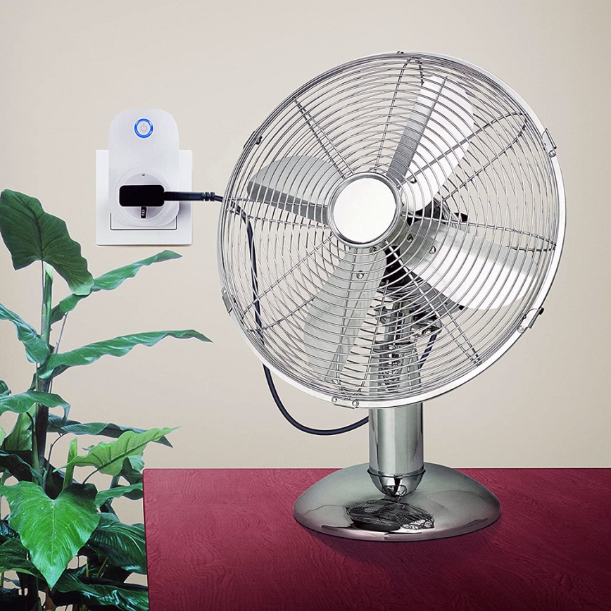 Eglo - Έξυπνη πρίζα Connect φις PLUS 2300W SCHUKO Bluetooth