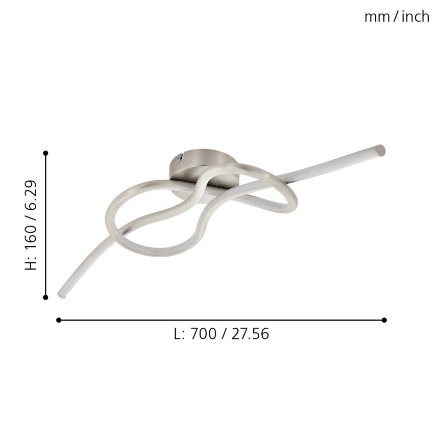 Eglo - Συνδεδεμένο πολύφωτο LED LED/13W/230V