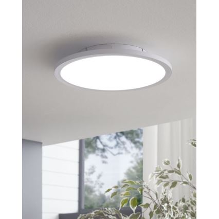 Eglo - LED RGBW Ρυθμιζόμενο φωτιστικό οροφής SARSINA-C LED/16W/230V + τηλεχειριστήριο