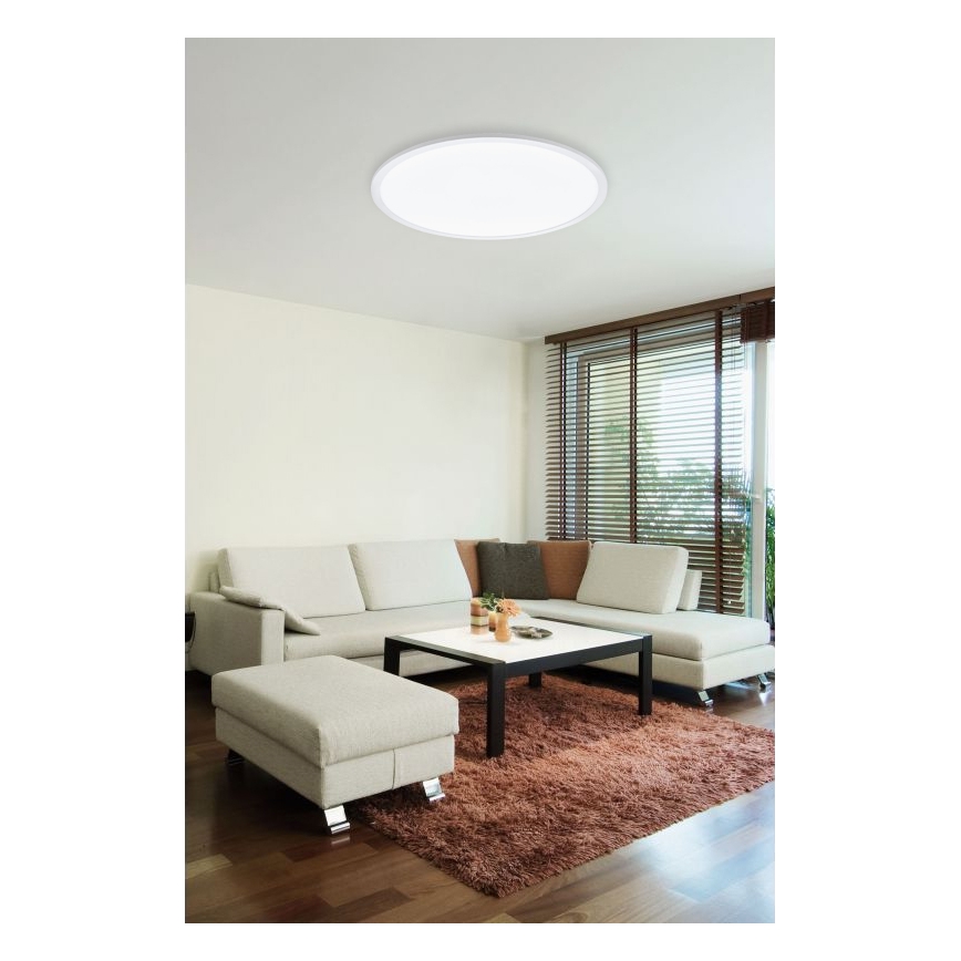 Eglo - LED RGBW Φωτιστικό οροφής SARSINA-C LED/34W/230V + τηλεχειριστήριο