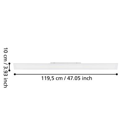 Eglo - Πάνελ LED LED/40W/230V λευκό