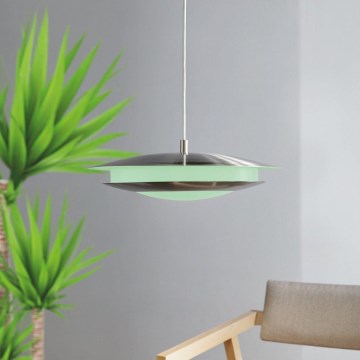 Eglo 98043 - Ρυθμιζόμενο φωτιστικό οροφής LED RGBW με καλώδιο MONEVA-C LED/18W/230V