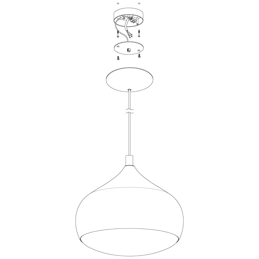 Eglo - LED RGBW Dimming πολύφωτο COMBA-C LED/18W/230V Bluetooth