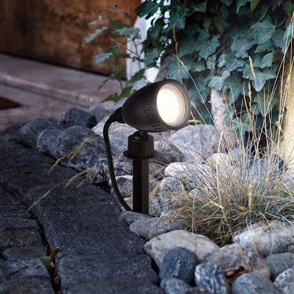 Eglo 98052 - LED RGB Φωτιστικό εξωτερικού χώρου NEMA-C 1xGU10/5W/230V IP44