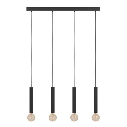 Eglo - Πολύφωτο σε σχοινί 4xE27/60W/230V