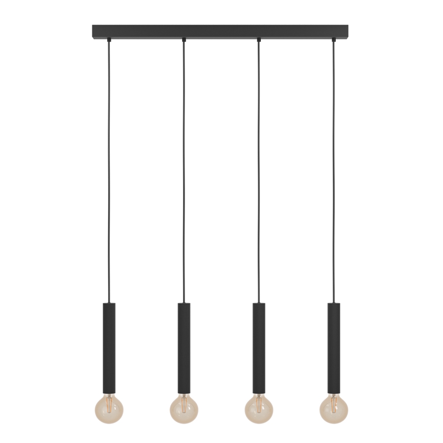 Eglo - Πολύφωτο σε σχοινί 4xE27/60W/230V