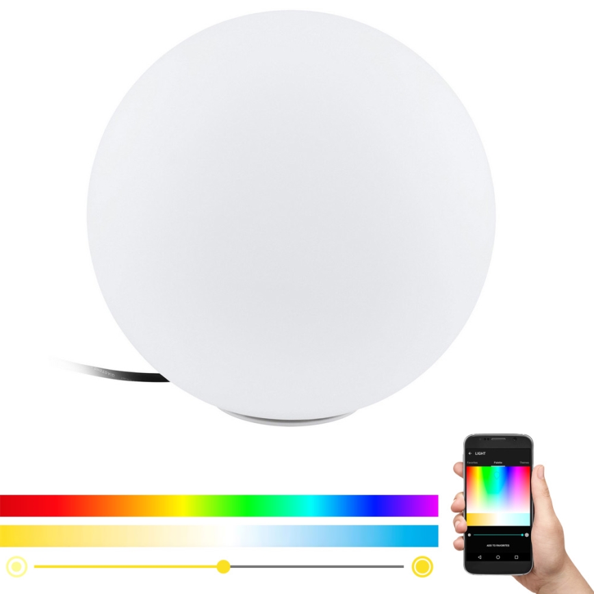 Eglo 98105 - Εξωτερικό φωτιστικό LED RGBW MONTEROLO-C 1xLED/9W/230V IP65 Ø300