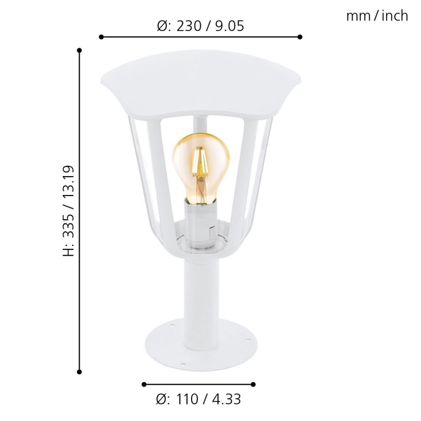 Eglo 98117 - Λάμπα εξωτερικού χώρου MONREALE 1xE27/60W/230V IP44